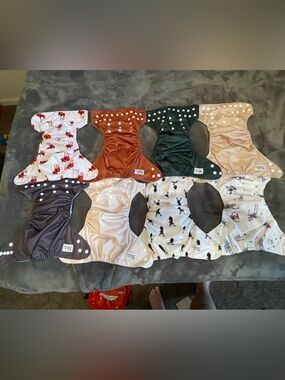 Reusable Kids Cloth Diaper Cover - Assorted Colors